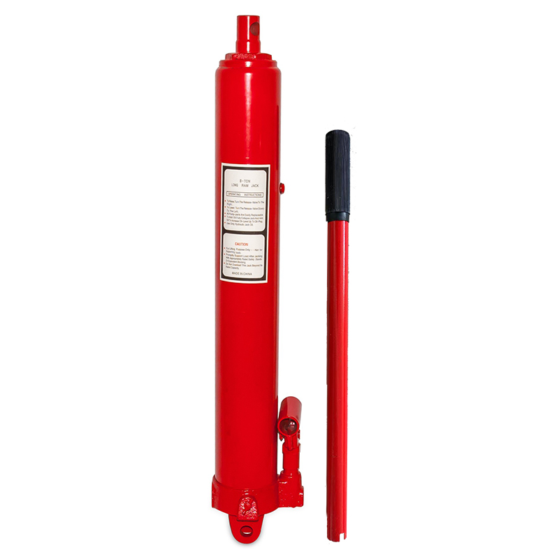 12 Ton Hydraulic Long Ram Jack – Replacement Ram For Engine Hoists & Cranes, 500mm Lift, Heavy-Duty Steel
